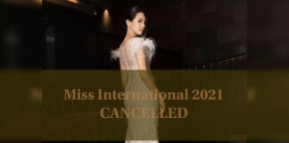 The 60th edition of Miss International further postponed to 2022